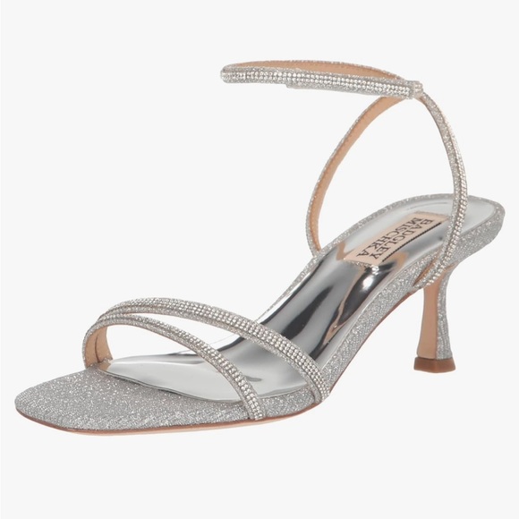 Badgley Mischka Shoes - NWOT Badgley Mischka Women's Ultra Kitten Heel Sandal Heeled;Size 9.5